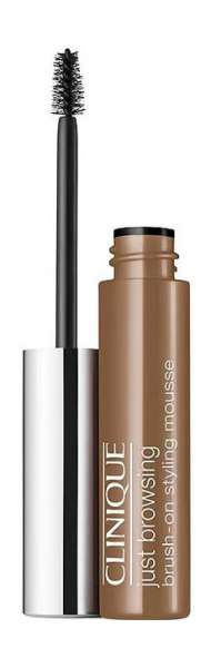 Clinique Just Browsing Brush-On Styling Mousse Стойкий мусс для укладки бровей | 02 - Light Brown