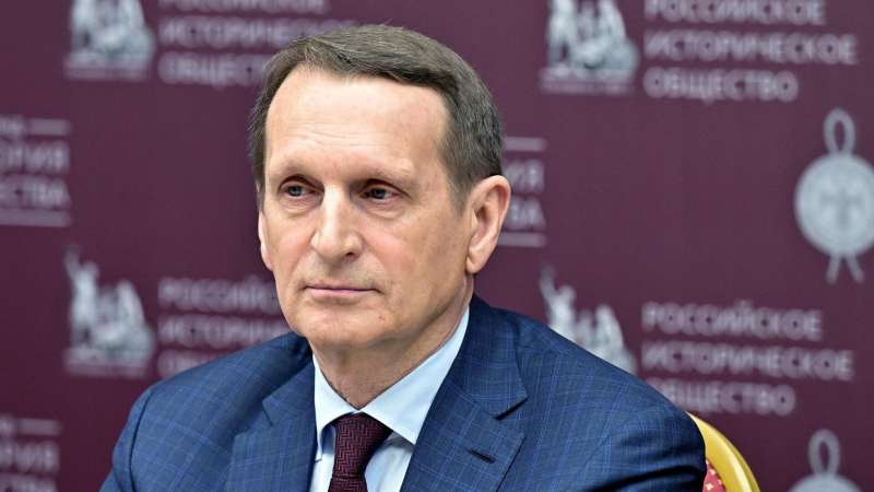 Нарышкин поговорил с главой ЦРУ по телефону